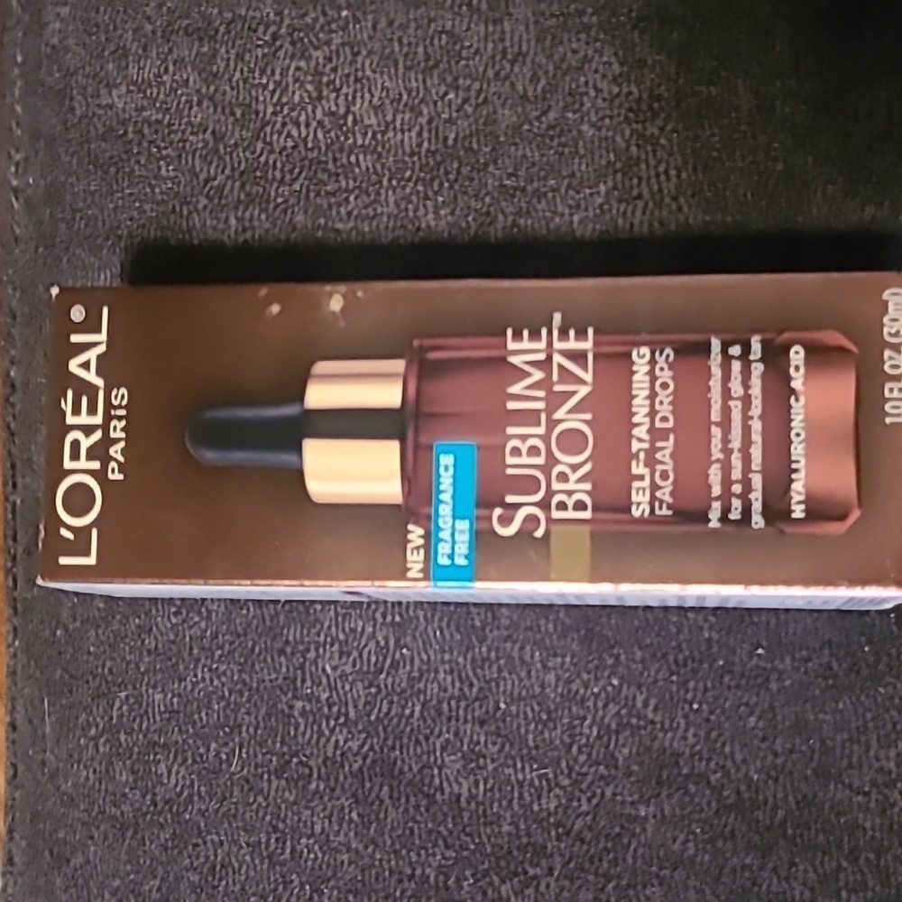 NEW in box Loreal Sublime Bronze self tanning facial drops